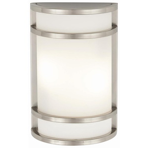 Great Outdoors - Bay View - Led Outdoor Pocket Lantern In Contemporary Style - 12.25 Inches Tall By 7.75 Inches Wide - 538712
