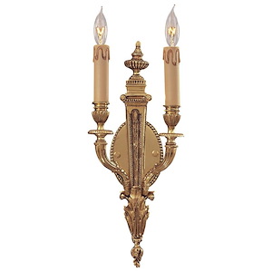16 Inch Two Light Wall Sconce