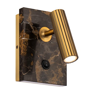 Nexus - 5.7W 1 LED Adjustable Reading Light In Modern Style-7 Inches Tall and 5 Inches Wide