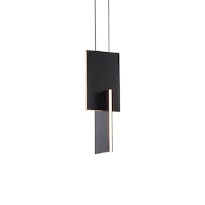 Amari - 28W 1 LED Mini Pendant In Contemporary Style-13.5 Inches Tall and 4.75 Inches Wide