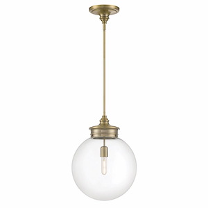 Emma - 1 Light Pendant-19 Inches Tall and 14 Inches Wide