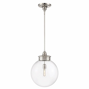 Emma - 1 Light Pendant-19 Inches Tall and 14 Inches Wide