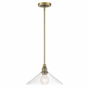 Charis - 1 Light Pendant-7.75 Inches Tall and 12.5 Inches Wide