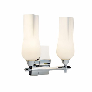 Fleur - 2 Light Wall Sconce-13.88 Inches Tall and 14.75 Inches Wide
