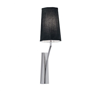 Diamond - 1 Light Wall Sconce In Contemporary and Traditional Style-22 Inches Tall and 6 Inches Wide