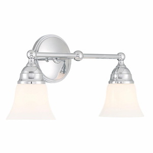 Sophie - 2 Light Wall Sconce In Contemporary and Classic Style-8.25 Inches Tall and 16.5 Inches Wide