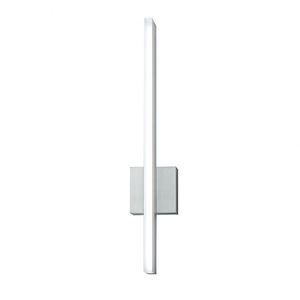 Ava - 16W 1 LED Wall Sconce In Contemporary Style-24 Inches Tall and 4.5 Inches Wide