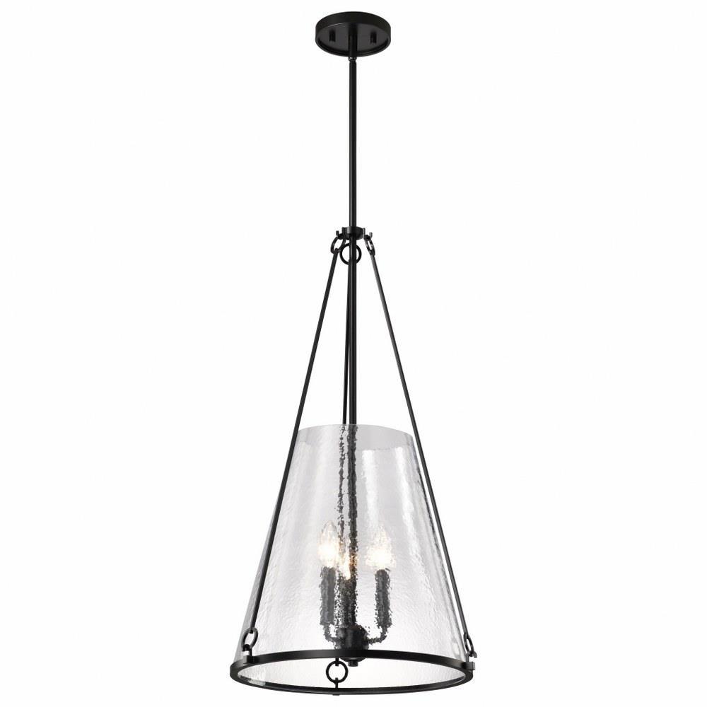 Nuvo Lighting Valentine 16 inch Black Pendant Ceiling Light - Thumbnail 3