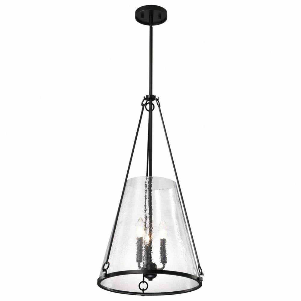 Nuvo Lighting Valentine 16 inch Black Pendant Ceiling Light - Thumbnail 4