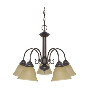 Ballerina-Five Light Chandelier-24 Inches Wide by 18 Inches High - 182714