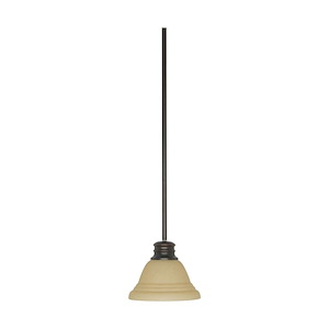 Empire-One Light Mini Pendant-7 Inches Wide by 51 Inches High - 182690