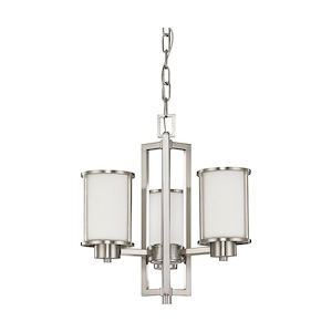 Odeon-Three Light Chandelier-17.75 Inches Wide by 18.5 Inches High - 183498