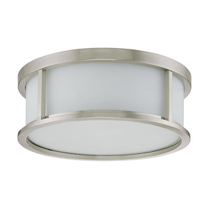 Odeon-Three Light Flush Dome-15 Inches Wide by 5.625 Inches High - 183487