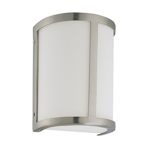Odeon-One Light Wall Sconce-6 Inches Wide by 8 Inches High - 183481