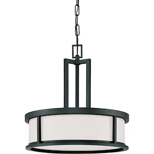 Odeon-Four Light Pendant-17 Inches Wide by 17 Inches High - 668684