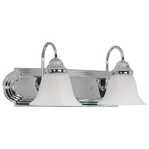 Ballerina-Two Light Vanity-18 Inches Wide by 7.625 Inches High - 183552