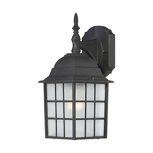 Adams-1 Light Outdoor Wall Lantern-6.13 Inches Wide by 13.75 Inches High - 1003957