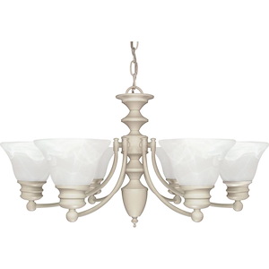 Empire-Six Light Chandelier-26 Inches Wide by 14 Inches High - 183768