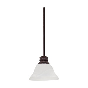 Empire-One Light Mini Pendant-7 Inches Wide by 51 Inches High - 183762