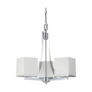 Bento-Three Light Chandelier-20.25 Inches Wide by 21 Inches High - 278451