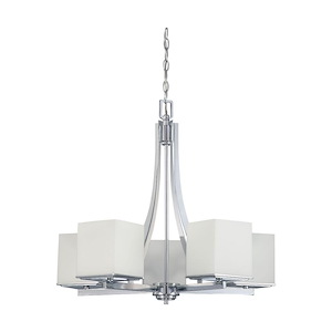 Bento-Five Light Chandelier-25.75 Inches Wide by 24.75 Inches High - 278450