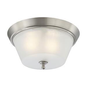 Surrey - Three Light Dome Flush Mount - 278412