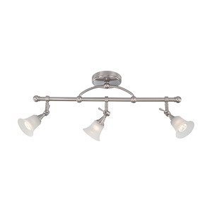 Surrey-Three Light Fixed Track Bar-5.5 Inches Wide by 12 Inches High - 278411