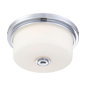 Soho-Two Light Medium Flush Mount-13 Inches Wide by 6.125 Inches High - 278773