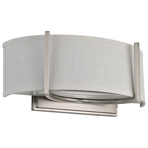 Gemini-Two Light Wall Sconce-16 Inches Wide by 7.25 Inches High - 278853