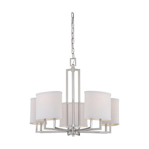 Gemini-Five Light Chandelier-25 Inches Wide by 21.25 Inches High - 278852