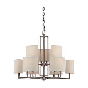 Gemini-Nine Light Chandelier-31.25 Inches Wide by 26.5 Inches High - 278827