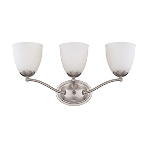 Patton-3 Light Vanity Fixture-21 Inches Wide by 10 Inches High - 339287