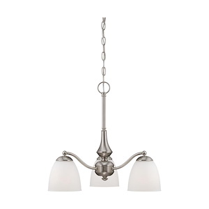 Patton - 3 Light Chandelier (Arms Down) - 339445