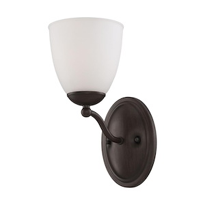 Patton-1 Light Vanity Fixture-5.5 Inches Wide by 11 Inches High - 339405