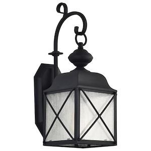 Wingate-One Light Outdoor Wall Lantern-6.88 Inches Wide by 17.88 Inches High - 446887