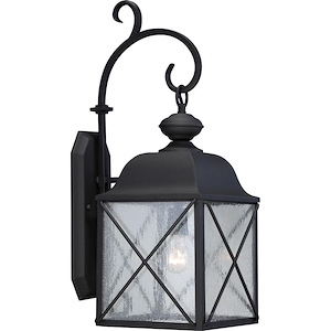 Wingate-One Light Outdoor Wall Lantern-9.88 Inches Wide by 25.25 Inches High - 446886