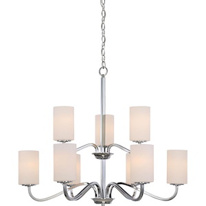 Willow-Nine Light 2-Tier Chandelier-32 Inches Wide by 27.13 Inches High - 668651