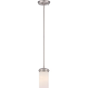 Polaris-One Light Mini Pendant-5.38 Inches Wide by 47.5 Inches High - 535517