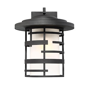 Lansing-1 Light Outdoor Wall Lantern-11 Inches Wide by 13.38 Inches High - 1004200