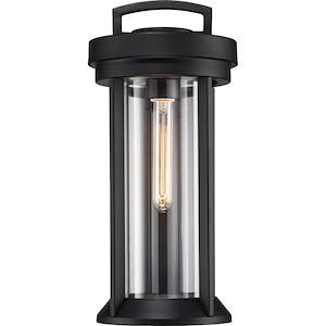 Huron-1 Light Medium Outdoor Wall Lantern in Transitional Style-8.25 Inches Wide by 18 Inches High - 1004168