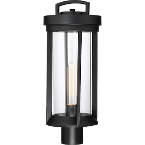 Huron-1 Light Outdoor Post Lantern in Transitional Style-8.25 Inches Wide by 20.88 Inches High - 1004170
