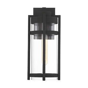 Tofino-1 Light Medium Outdoor Wall Lantern-6.38 Inches Wide by 14.5 Inches High - 1004349