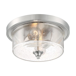 Bransel-2 Light Flush Mount in Transitional Style-12.88 Inches Wide by 6.25 Inches High - 1004047