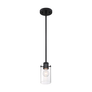 Sommerset-1 Light Mini Pendant in Modern/Contemporary Style-4.75 Inches Wide by 8.25 Inches High - 1004317
