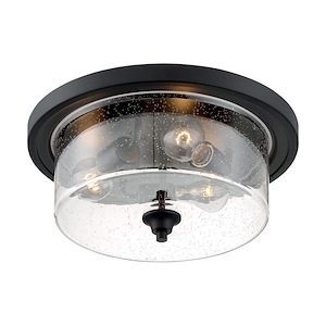 Bransel-3 Light Flush Mount in Transitional Style-15 Inches Wide by 6.75 Inches High - 1004049