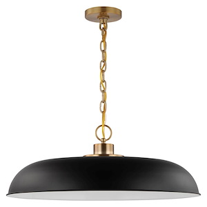Colony - 1 Light Large Pendant In Mid-Century Modern Style-8.75 Inches Tall and 24 Inches Wide - 1094294