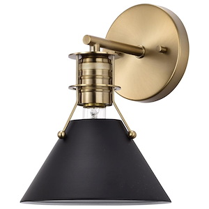 Outpost - 1 Light Wall Sconce In Contemporary Modern Style-9.75 Inches Tall and 7 Inches Wide - 1094350
