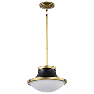 Lafayette - 1 Light Pendant In Contemporary Style-9.13 Inches Tall and 14 Inches Wide - 1299468