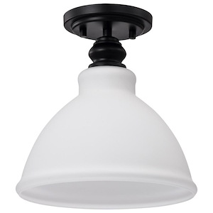 Russel - 1 Light Semi-Flush Mount-10.25 Inches Tall and 10 Inches Wide - 1342207