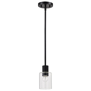 Clarksville - 1 Light Mini Pendant-7.25 Inches Tall and 4 Inches Wide - 1342221